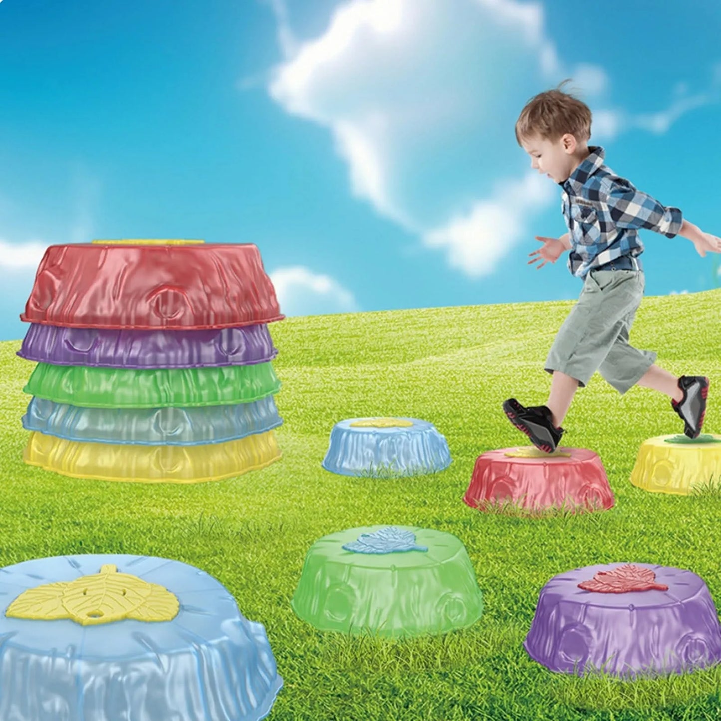 Early Childhood Education Toys Fun Toys Children Colorful Luminous Balance Training Parent-Child Interaction Indoor Play Family